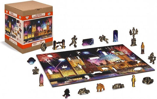 Puzzle pentru Copii 75buc Wooden City