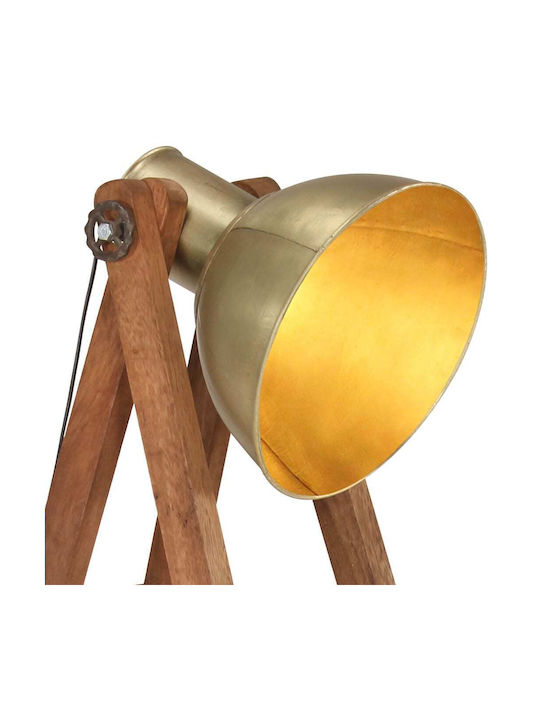 vidaXL Vintage Floor Lamp H105cm. with Socket for Bulb E27 Bronze