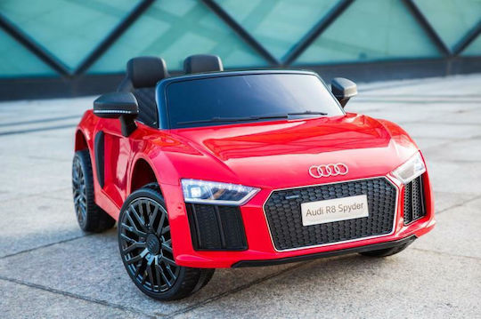 Audi R8 Spyder Doppelsitzer mit Fernbedienung Lizenziert 12 Volt Rote
