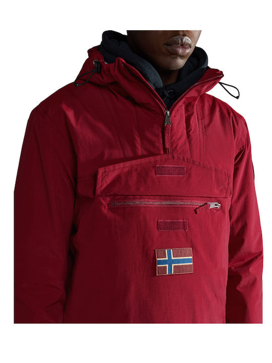 Rainforest Winter 3 Winter Jacke Burgundisch