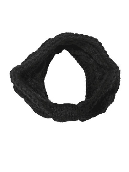 Romvous Women's Tricotat Scarf Negru