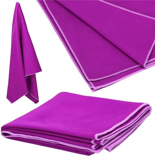 Springos Beach Towel Purple 75x150cm.