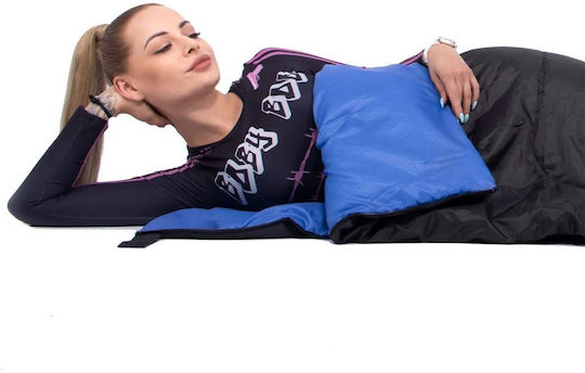 Springos Schlafsack Einzeln Black