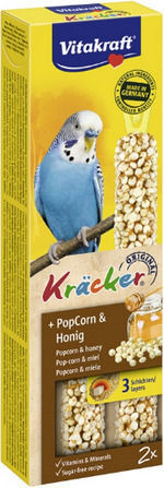 Vitakraft Kräcker Duo Vogelfutter in Stick für Wellensittiche 100gr