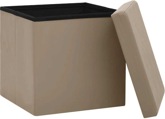 vidaXL Wooden Storage Box with Lid Brown 38x38x38cm 2pcs