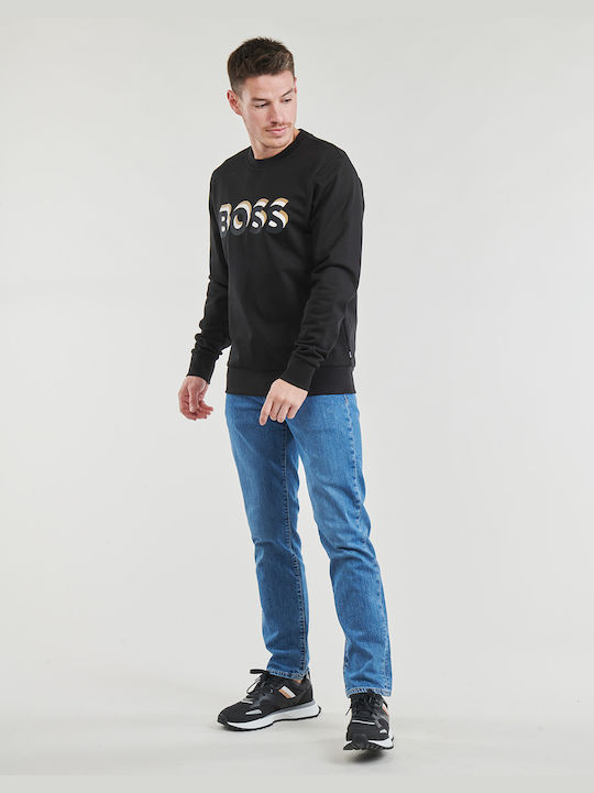 Hugo Boss Herren Sweatshirt Schwarz