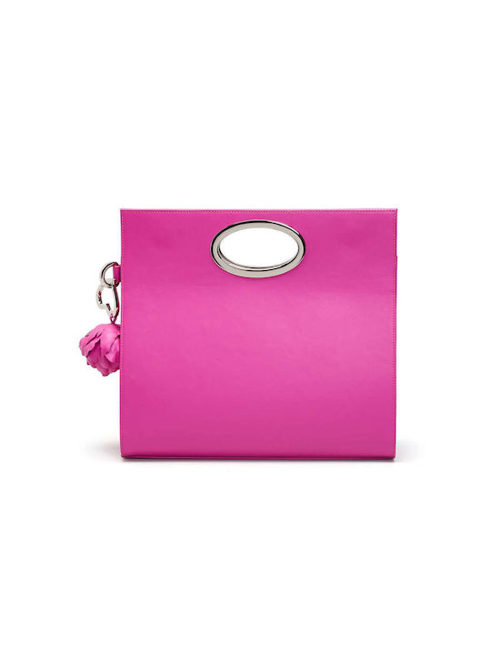 Urban Leder Damen Tasche Hand Rosa