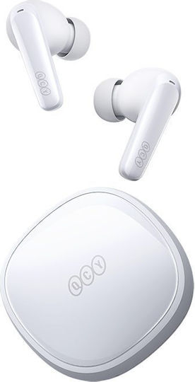 QCY T13X In-ear Bluetooth Handsfree Earphones with Charging Case White