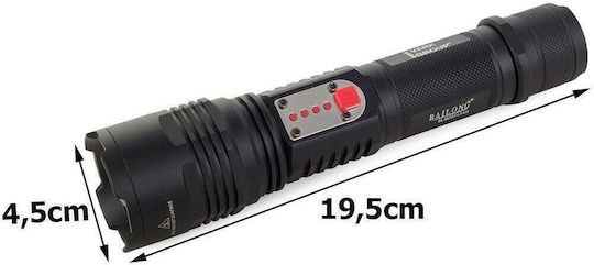 Bailong Wiederaufladbarer LED Taschenlampen T6