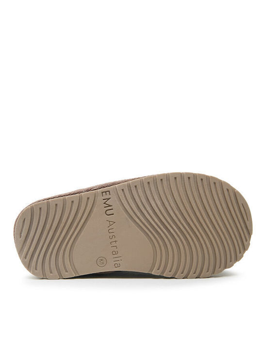 Wallaby Mini Suede Παιδικά Μποτάκια Χιονιού Καφέ