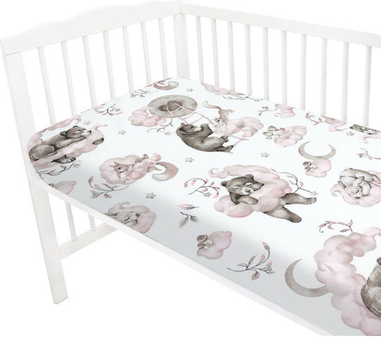 Qmini Set Cu Cauciuc Roz 70x140 cm Qmini Set Cu Cauciuc Roz 70x140 cm