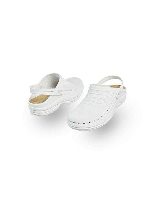 Wock Clog Anatomic Clogs White