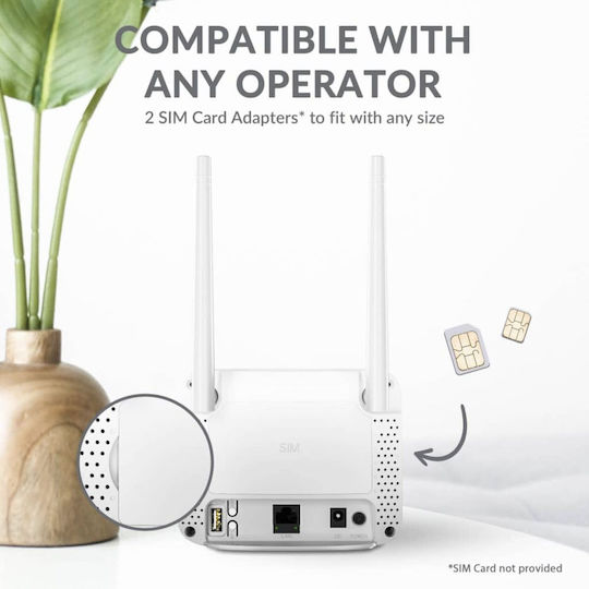 Strong 350M Ασύρματο 4G Router Wi‑Fi 4