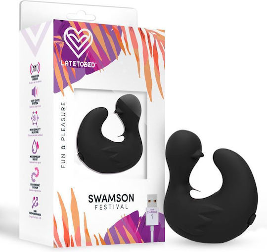 LateToBed Vibrator Schwarz