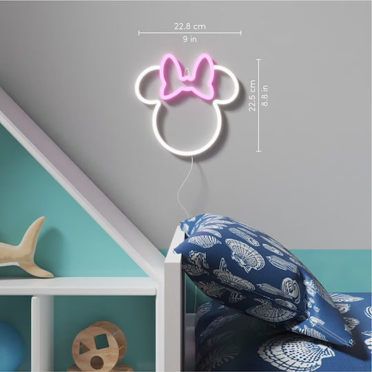 Lumini De Perete Pentru Copii Led Din Plastic Minnie