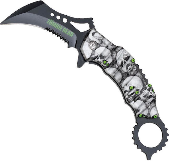 Armar Red Circle Karambit Black with Blade made of Stainless Steel