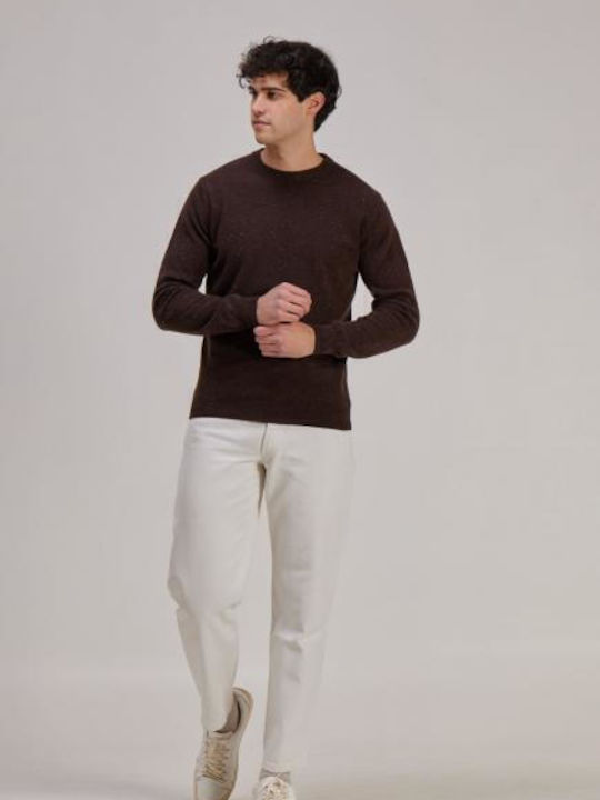 Long Sleeve Sweater Dark Brown