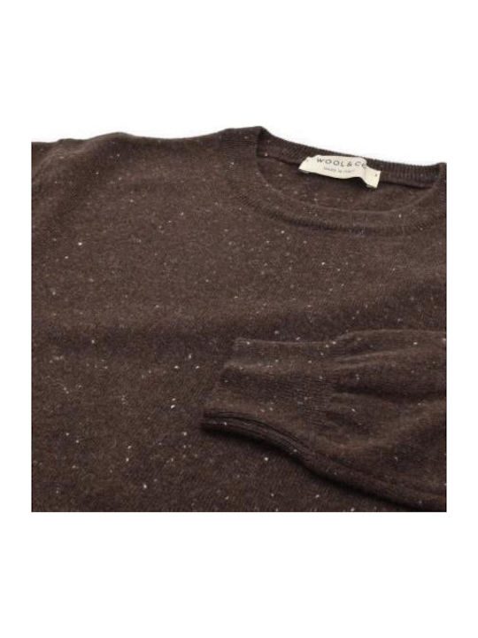 Long Sleeve Sweater Dark Brown