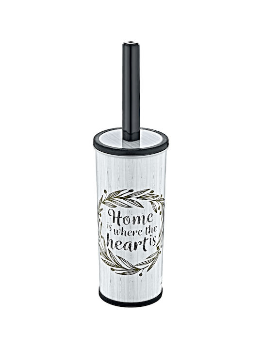 Happy House Plastic Toilet Brush White