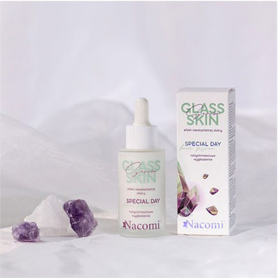 Nacomi Glass Skin Ενυδατικό Serum Προσώπου για Λάμψη 40ml