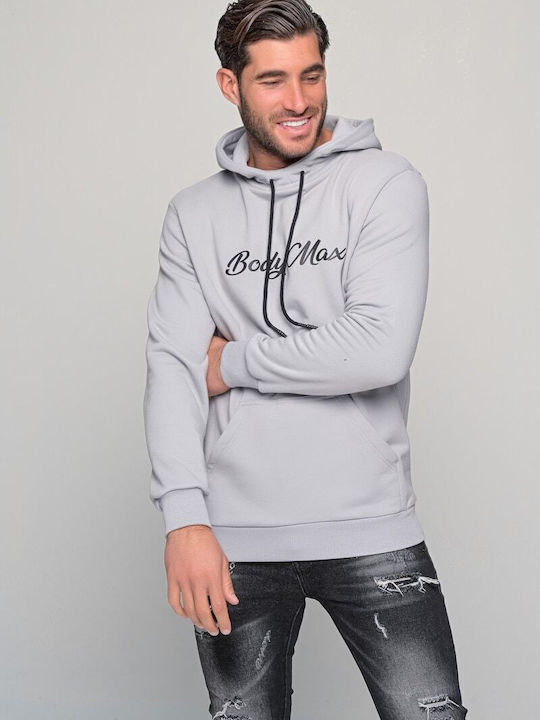 Body Max Men's Sweatshirt with Hood Gray