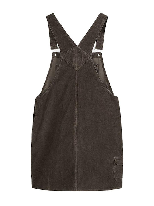 Mini Damenkleid Braun