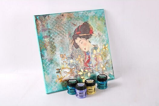 Pentart Spezielle Handwerksfarbe Türkis 50ml