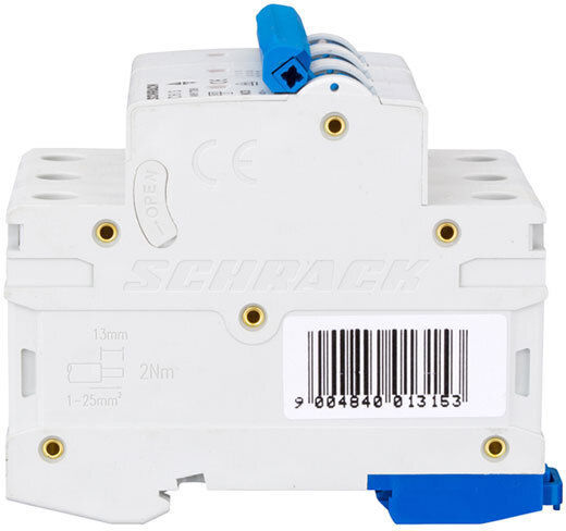 Schrack Automatic Circuit Breaker 20A Triple-pole AC 196-010600320
