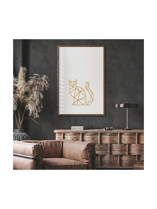 Walls Poster Γάτα | Gold 70x100cm