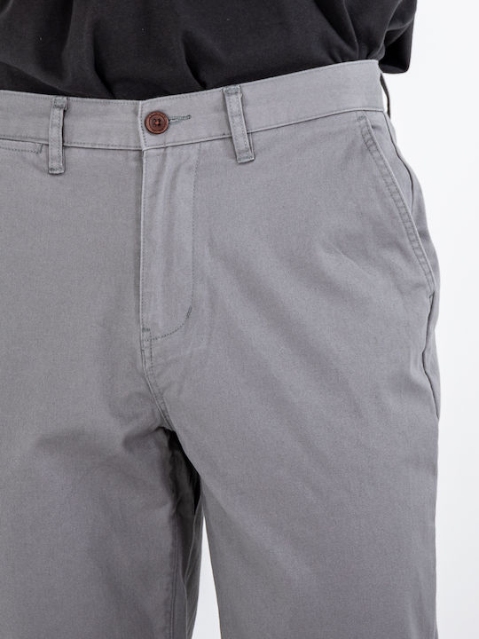 Trousers Chino Elastic Gray