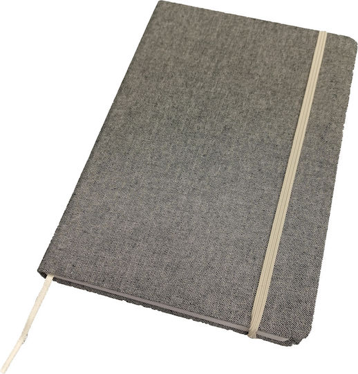 Makito Notizbuch 100 Blätter mit Gummiband Beige