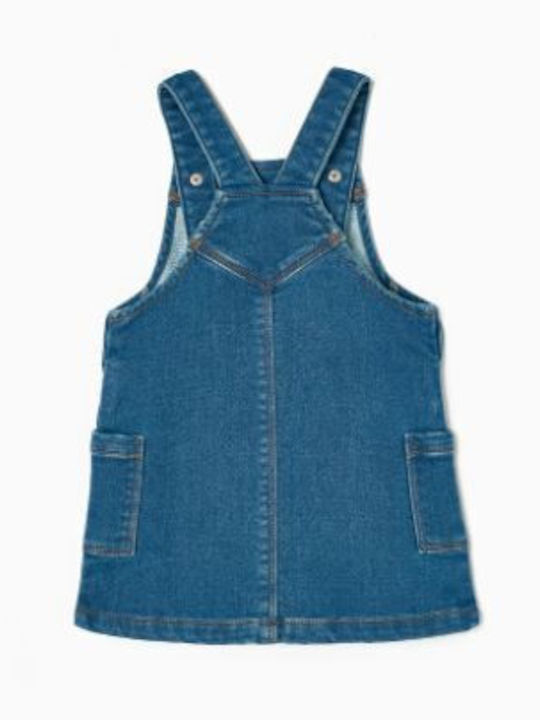 Zippy Kids Dress Denim Gin blue.