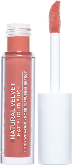Seventeen Natural Velvet Matte Long Lasting Liquid Lipstick Velvet 03 Flushed 5ml