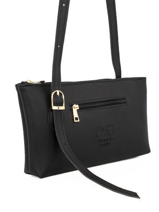 De Raggi Leather Women's Bag Crossbody Black