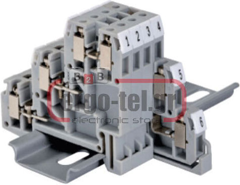 Elmex Κλέμα Ράγας Ηλεκτρολογικού Πίνακα 120-004330400