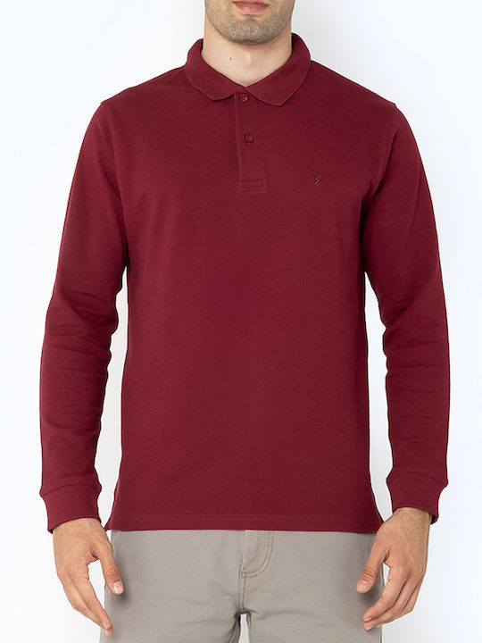 The Bostonians Polo Blouse RedWine