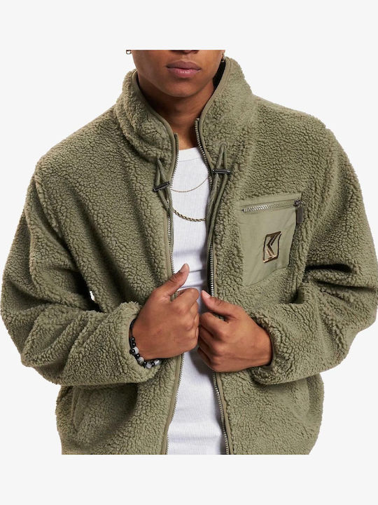 Men's Cardigan Green