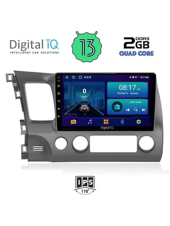 Digital IQ Sistem Audio Auto pentru Honda Civic 2006-2012 (Bluetooth/USB/AUX/WiFi/GPS/Android-Auto)