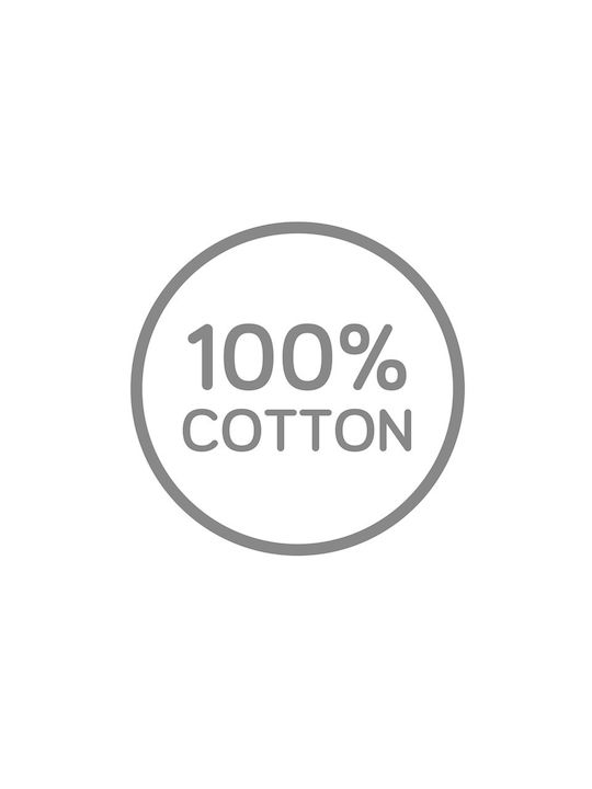 Babyono Baby Hooded Bath Towel Hedgehog Spines Blue 100x100cm