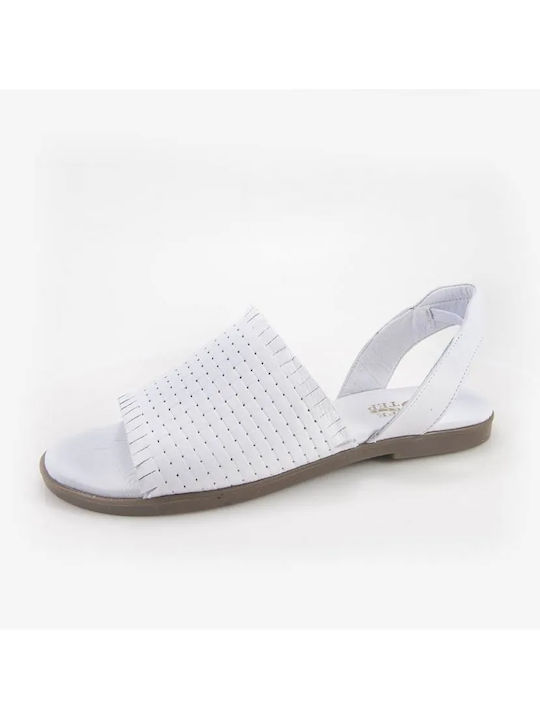 Safe Step Leather Women's Sandals White