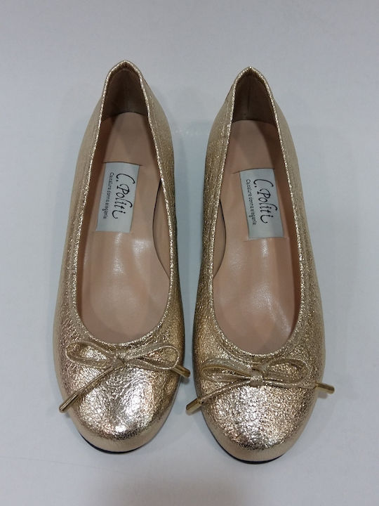 Anatomic Ballerinas Gold