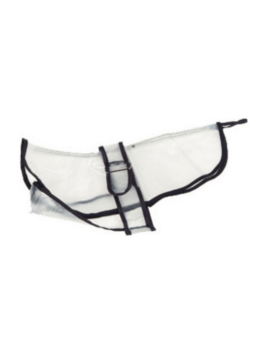 Flamingo Haină Pentru Câini Impermeabilă Transparentă Mici Cu Lungimea Spatelui 50 Cm