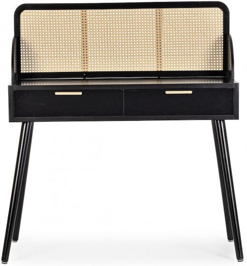 Josine Konsole Holz Black/Natural L100xB40xH78cm