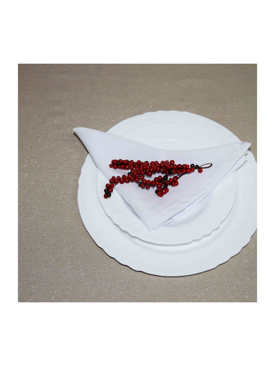 Decocraft Tablecloth Sparkle Beige 160x260cm