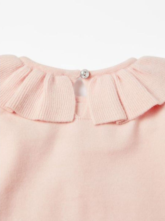 Zippy Kids Sweater Long Sleeve Pink