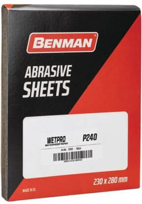 Benman Κ180 Simple Sanding Sheet 280x230mm