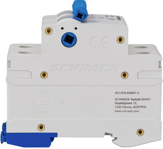 Schrack 2-Poles General Use Panel Push Button Switch
