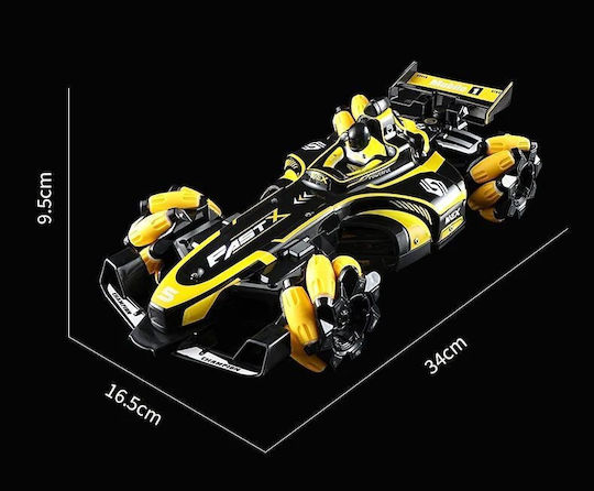 Jiahua Remote Controlled Car Stunt 4WD Yellow