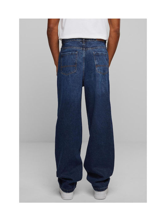 Heavy Ounce Ανδρικό Παντελόνι Τζιν Baggy Dark Blue