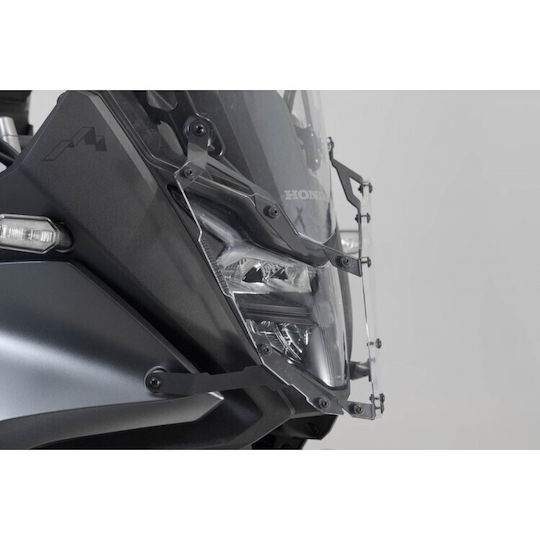 SW-Motech Προστατευτικό Φαναριού Μοτοσυκλέτας Honda Transalp Διάφανο
